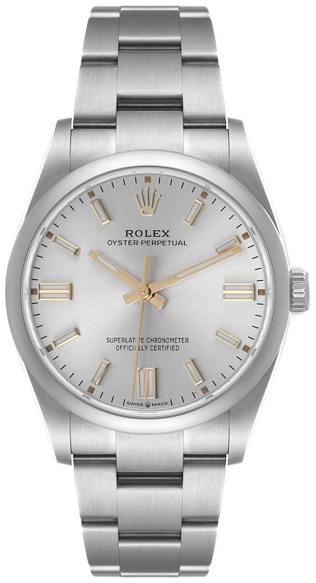 Rolex Herrklocka 126000-0001 Oyster Perpetual 36 Silverfärgad/18 - Rolex