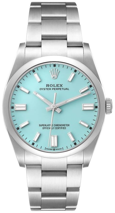 Rolex Herrklocka 126000-0006 Oyster Perpetual 36 Tiffany Blue - Rolex
