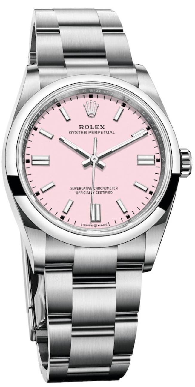 Rolex Herrklocka 126000-0008 Oyster Perpetual 36 Rosa/Stål Ø36 mm - Rolex