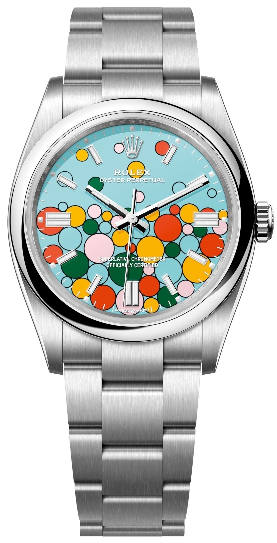 Rolex Herrklocka 126000-0009 Oyster Perpetual 36 Turkos/Stål Ø36 mm - Rolex