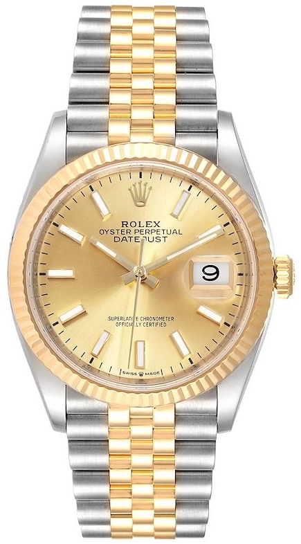 Rolex Damklocka 126233-0015 Datejust 36 Guld/18 karat gult guld Ø36 - Rolex