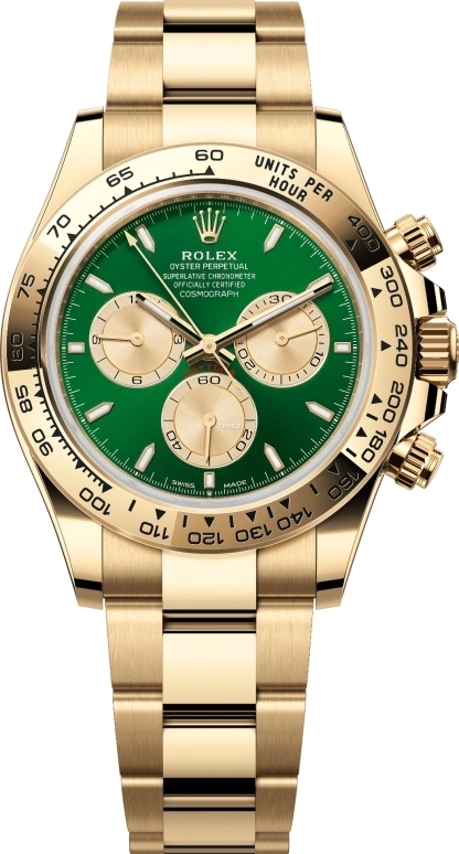 Rolex Herrklocka 126508-0008 Cosmograph Daytona Grön/18 karat gult - Rolex