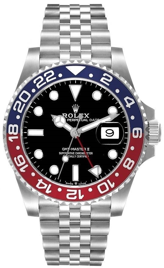 Rolex Herrklocka 126710BLRO-0001 Gmt-Master Ii Pepsi Svart/Stål Ø40 - Rolex