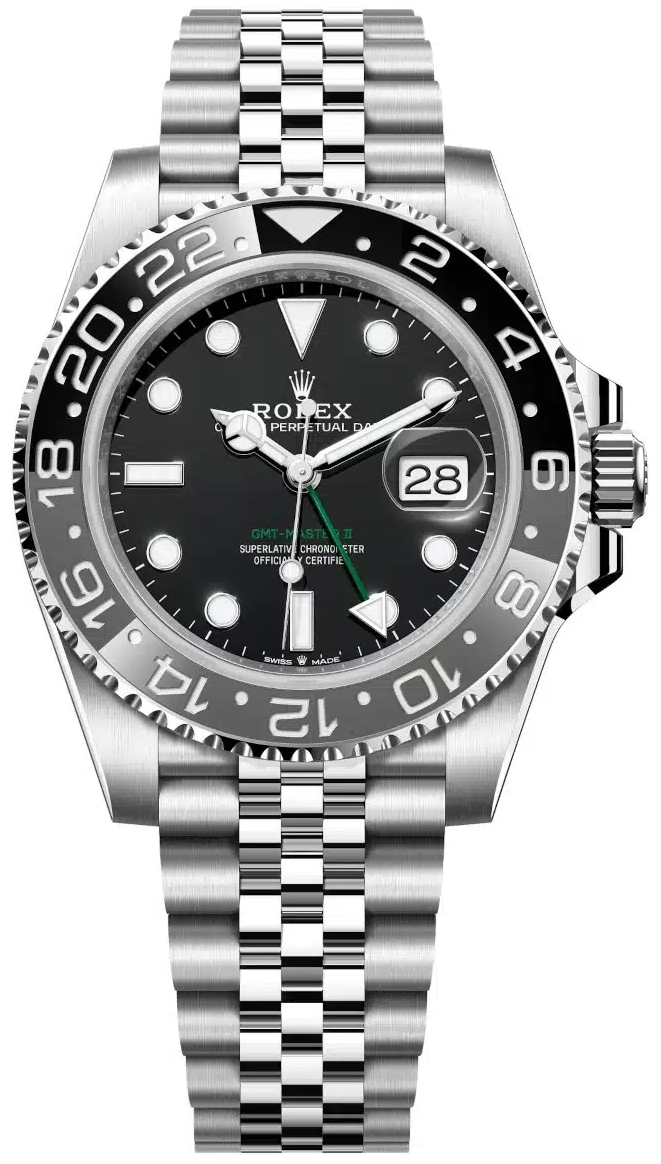 Rolex 126710GRNR-0003 GMT-Master II Svart/Stål Ø40 mm - Rolex