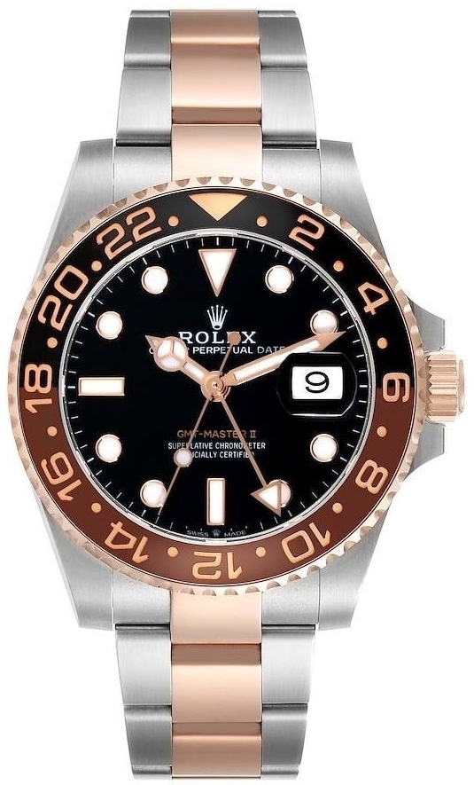 Rolex Herrklocka 126711CHNR-0002 Gmt-Master Ii Root beer Svart/18 - Rolex