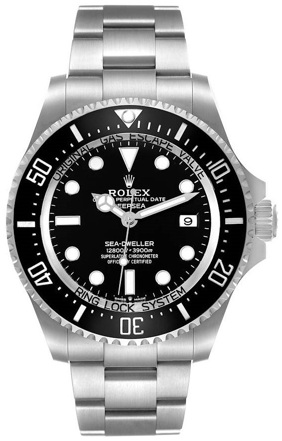 Rolex Herrklocka 136660-0004 Deep Sea Svart/Stål Ø44 mm - Rolex