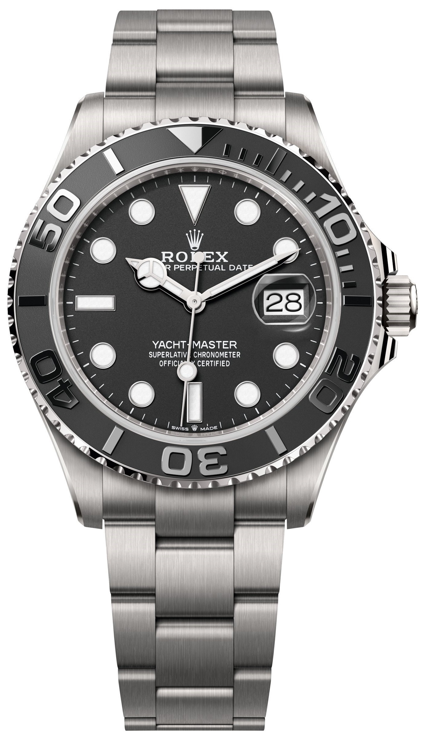 Rolex Herrklocka 226627-0001 Yacht-Master 42 Svart/Titan Ø42 mm - Rolex