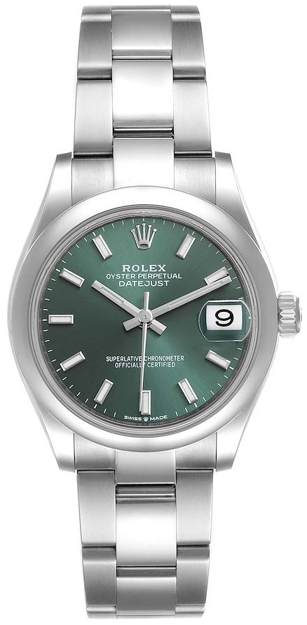 Rolex Damklocka 278240-0011 Datejust 31 Grön/Stål Ø31 mm - Rolex