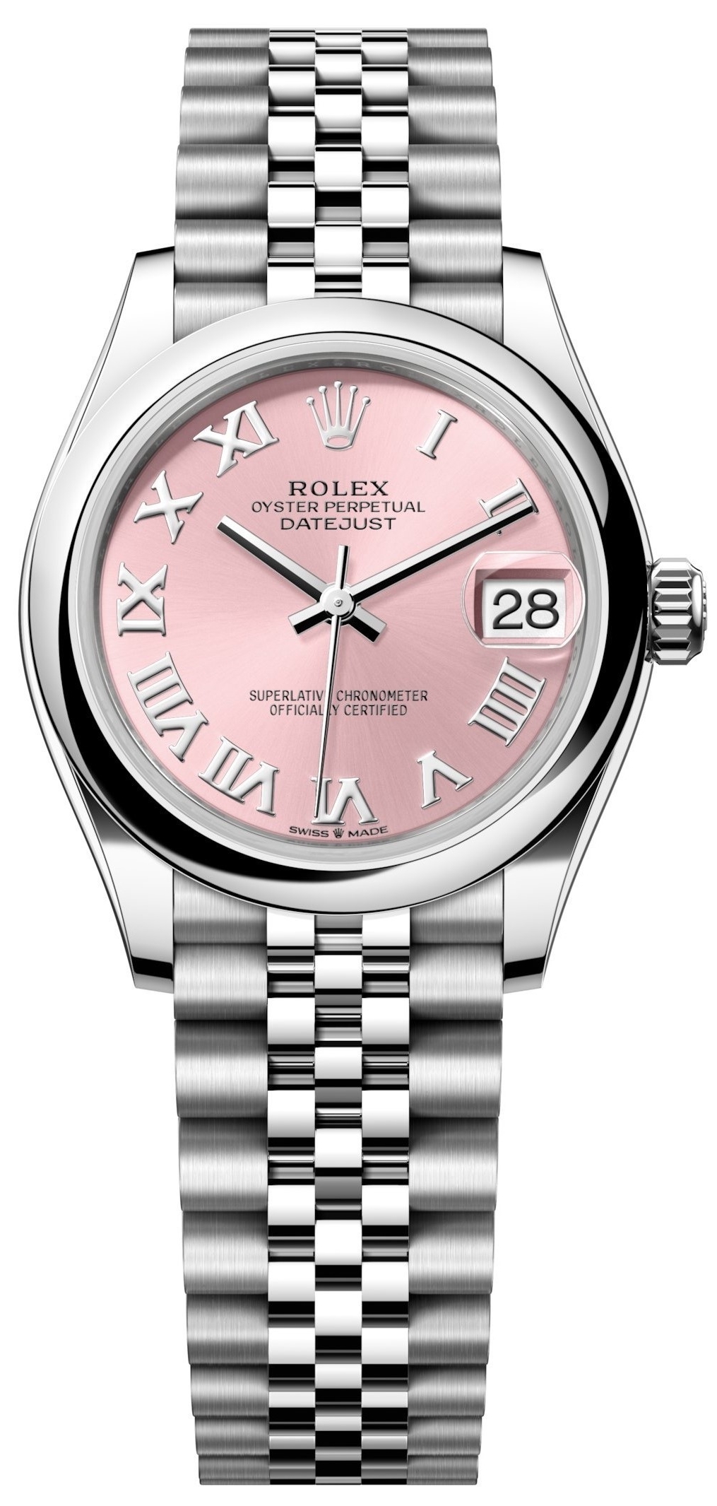 Rolex Damklocka 278240-0014 Datejust 31 Rosa/Stål Ø31 mm - Rolex