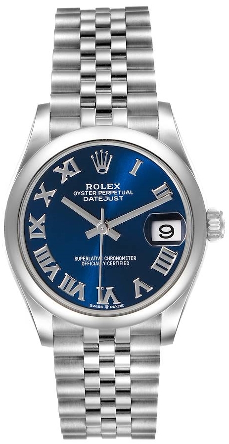 Rolex Damklocka 278240-0018 Datejust 31 Blå/Stål Ø31 mm - Rolex