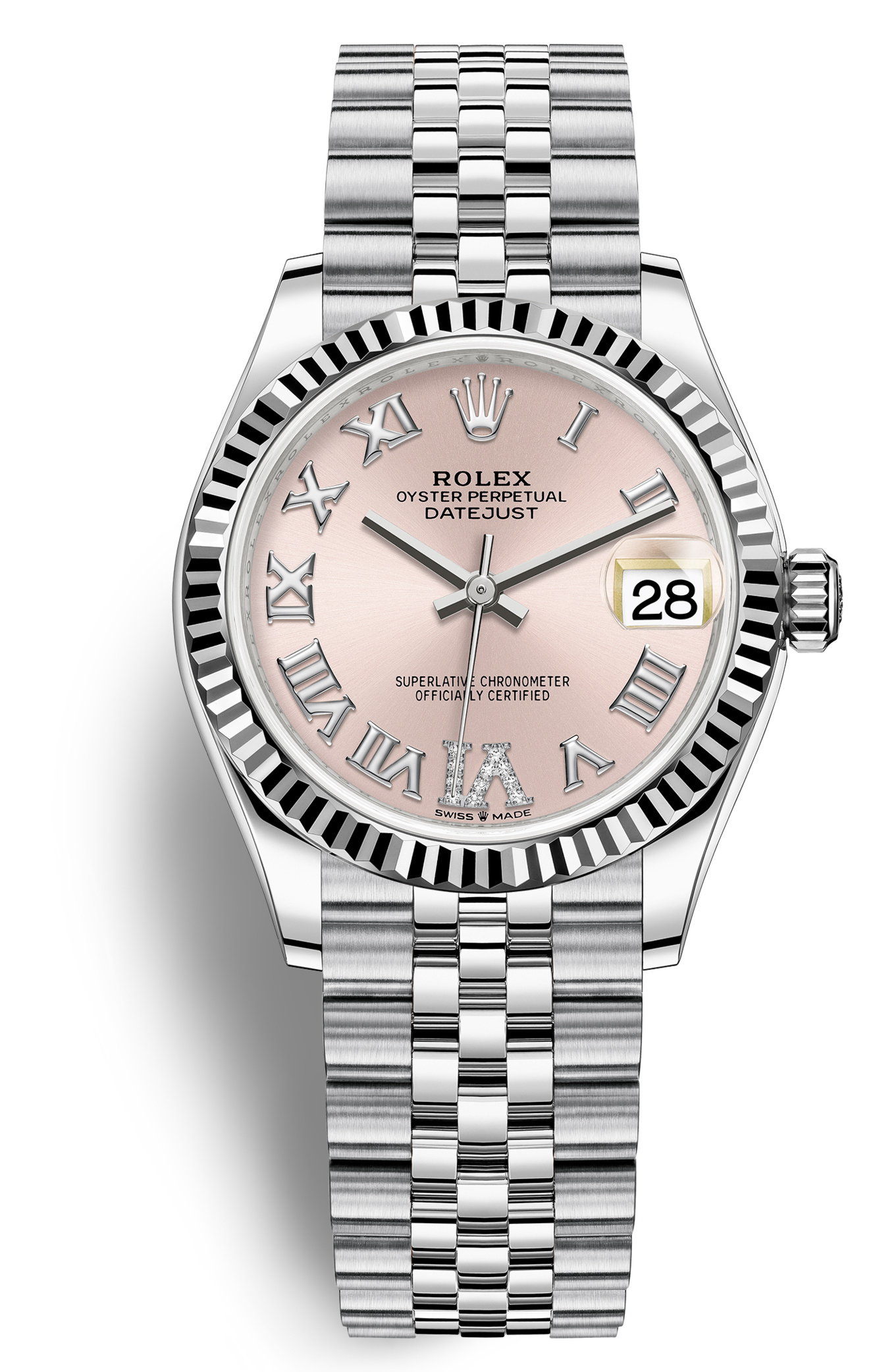 Rolex Damklocka 278274-0024 Datejust 31 Rosa/Stål Ø31 mm - Rolex