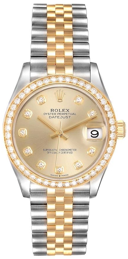 Rolex Damklocka 278383RBR-0026 Datejust 31 Guld/18 karat gult guld - Rolex