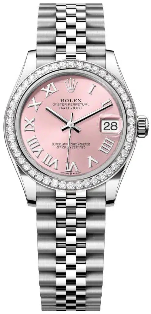 Rolex 278384RBR-0024 Datejust 31 Grön/Stål Ø31 mm