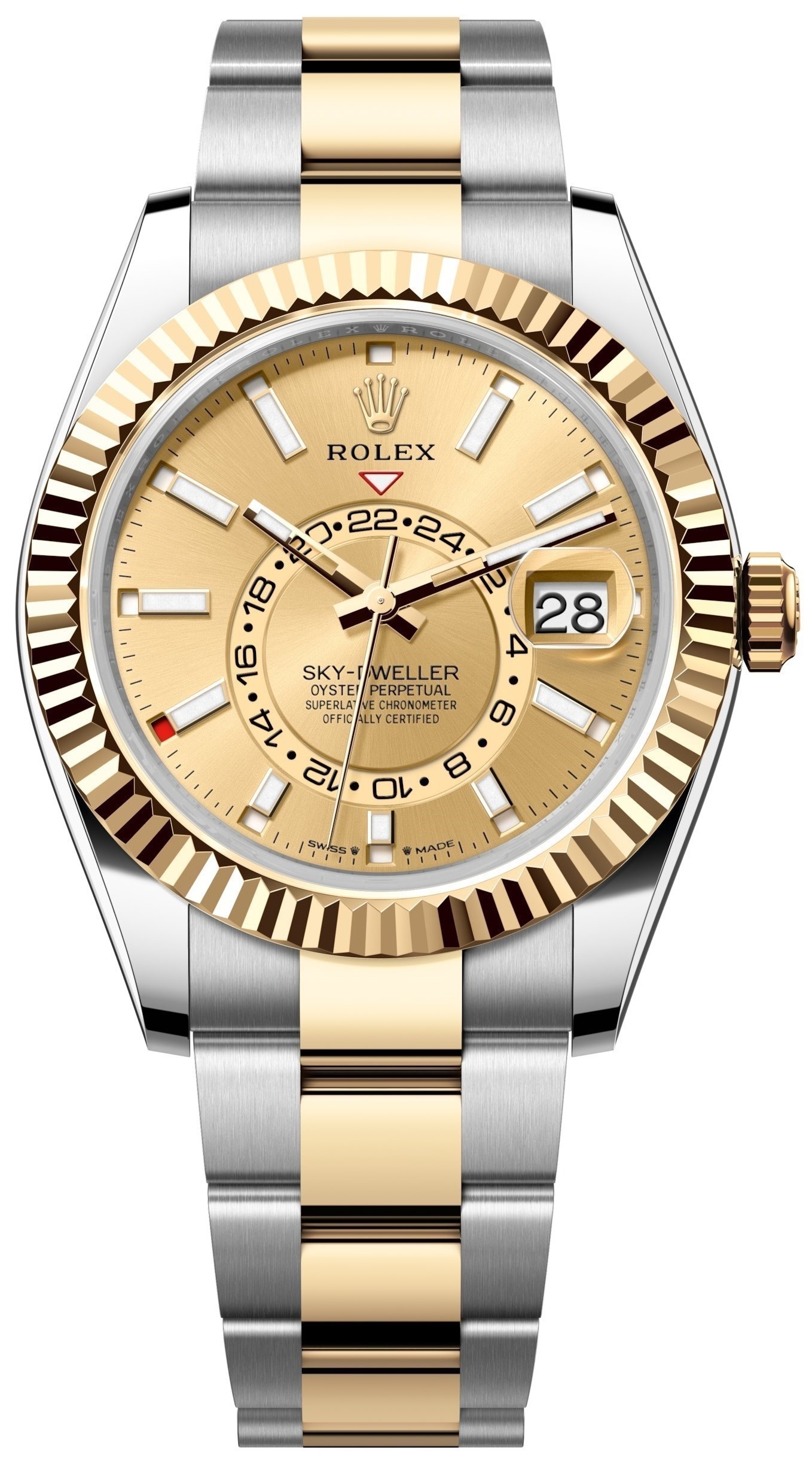 Rolex Herrklocka 336933-0001 Sky-Dweller Guld/Stål Ø42 mm - Rolex