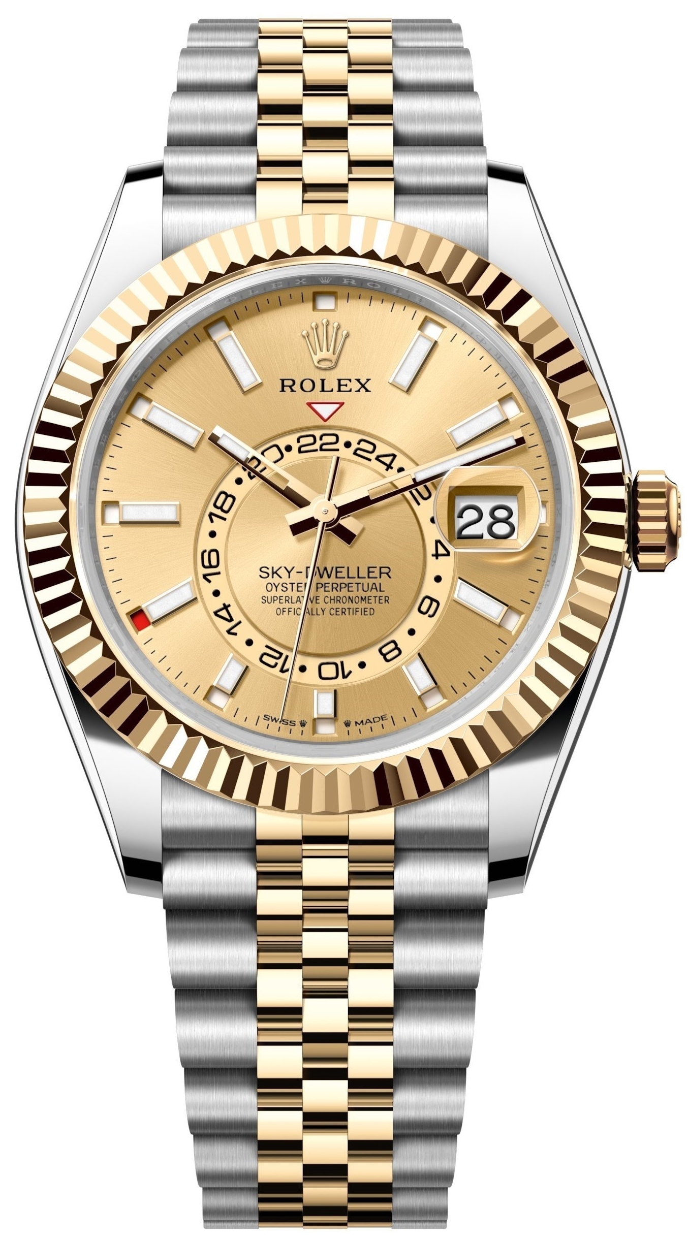 Rolex Herrklocka 336933-0002 Sky-Dweller Guld/Stål Ø42 mm - Rolex