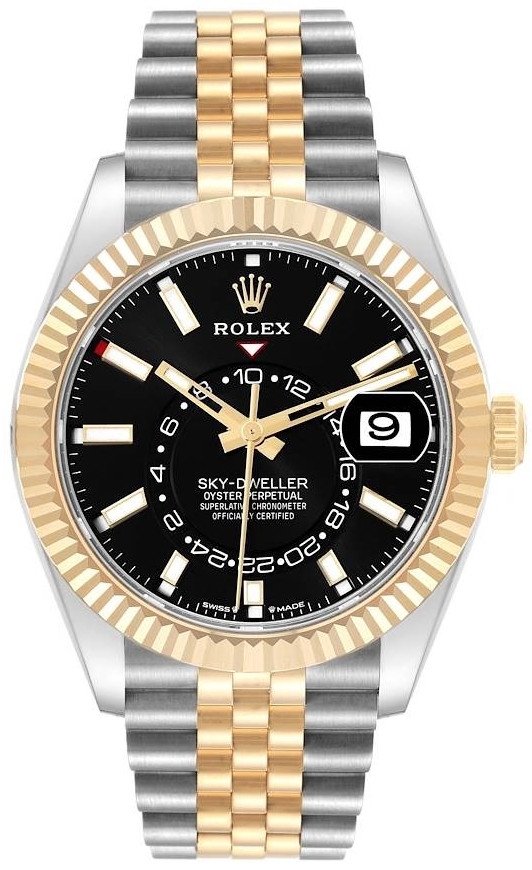 Rolex Herrklocka 336933-0004 Sky-Dweller Svart/Stål Ø42 mm - Rolex