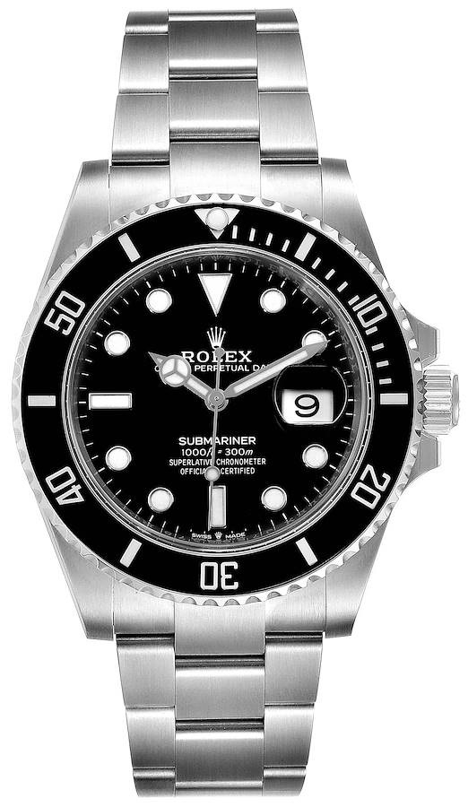 Rolex Herrklocka 126610LN-0001 Submariner Svart/Stål Ø41 mm - Rolex