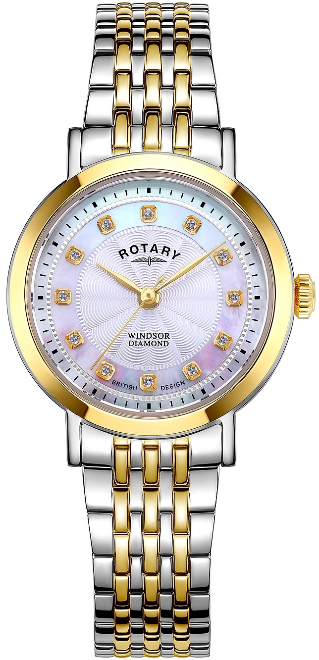 Rotary Damklocka LB05421/41/D Windsor Silverfärgad/Stål Ø27 mm - Rotary