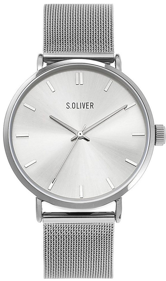 s.Oliver Herrklocka SO-4222-MQ S.Oliver Classic Silverfärgad/Stål - s.Oliver