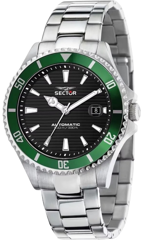 Sector 230 Herrklocka R3223161008 Svart/Stål Ø43 mm - Sector