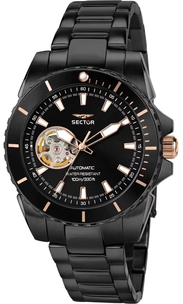 Sector 450 Herrklocka R3223276002 Svart/Stål Ø41 mm - Sector