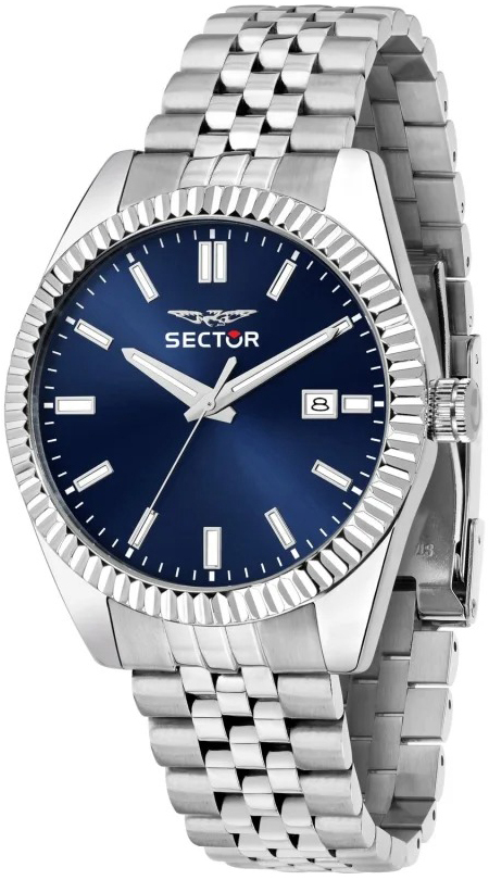 Sector 240 Herrklocka R3253240013 Bl&aring;/St&aring;l &Oslash;41 mm