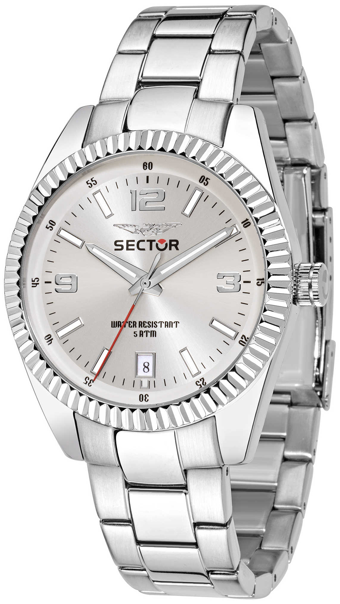 Sector 240 Herrklocka R3253476003 Silverfärgad/Stål Ø41 mm - Sector