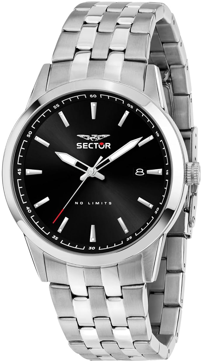 Sector 660 Herrklocka R3253517029 Svart/St&aring;l &Oslash;41 mm
