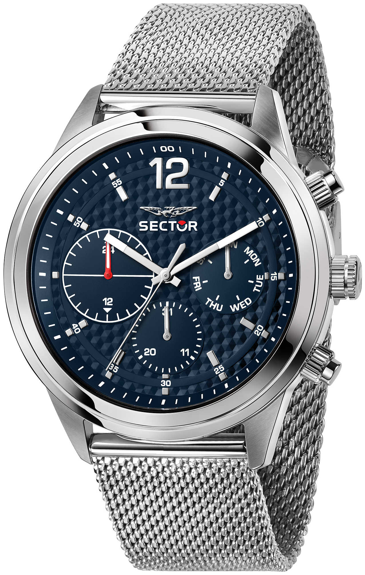 Sector Herrklocka R3253540003 Blå/Stål Ø45 mm - Sector