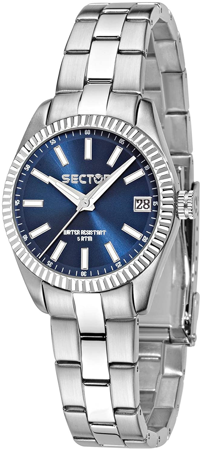 Sector Damklocka R3253579517 Blå/Stål Ø32 mm - Sector