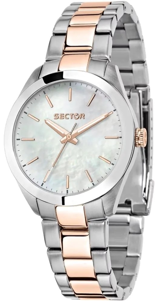Sector 270 Damklocka R3253588520 Vit/Roséguldstonat stål Ø36 mm - Sector