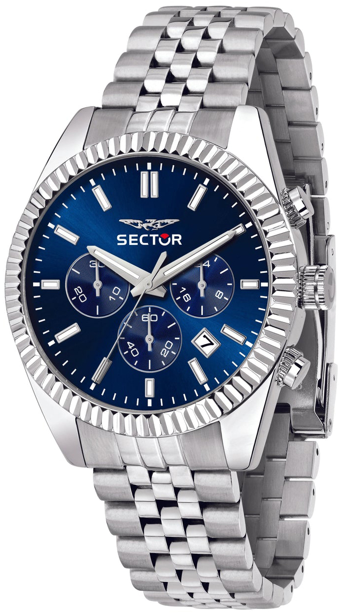 Sector 240 Herrklocka R3273640003 Bl&aring;/St&aring;l &Oslash;41 mm
