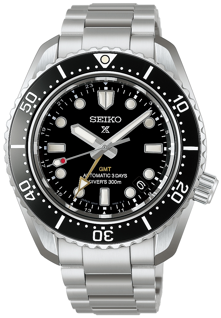 Seiko Herrklocka HBC002J1 Prospex Svart/Stål Ø42 mm