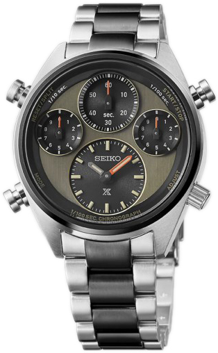 Seiko Herrklocka SFJ005P1 Prospex Grå/Stål Ø42 mm - Seiko