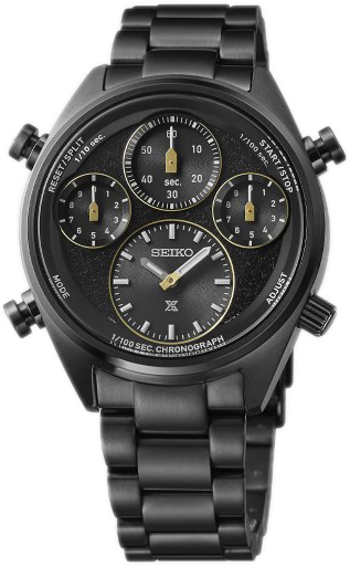 Seiko Herrklocka SFJ007P1 Prospex Svart/Stål Ø42 mm - Seiko