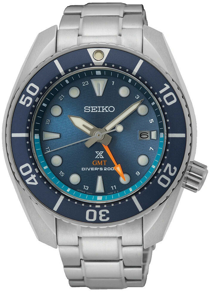 Seiko Herrklocka SFK001J1 Prospex Blå/Stål Ø45 mm - Seiko
