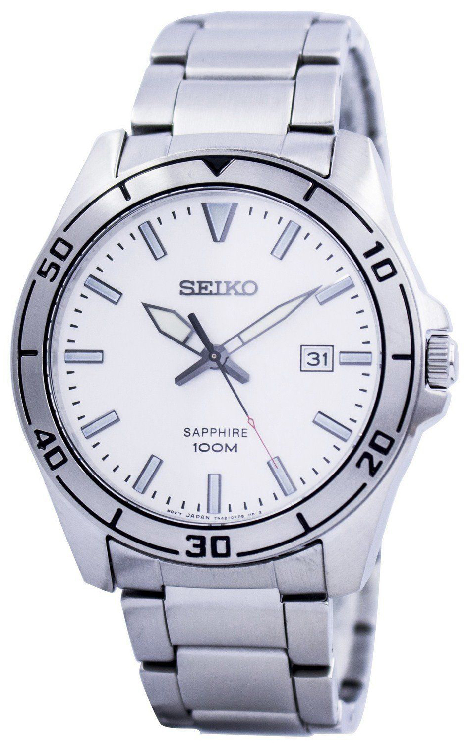 Seiko Dress Herrklocka SGEH59P1 Silverfärgad/Stål Ø42.7 mm