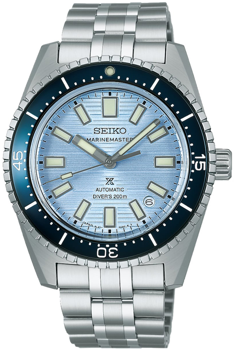 Seiko Herrklocka SJE099J1 Prospex Blå/Stål Ø39.5 mm - Seiko