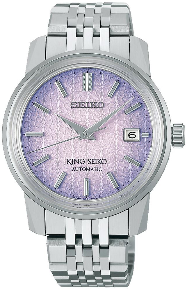 Seiko Herrklocka SJE107J1 King Lila/Stål Ø38.6 mm - Seiko