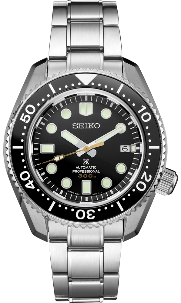 Seiko Herrklocka SLA021J1 Prospex Svart/Stål Ø44 mm - Seiko