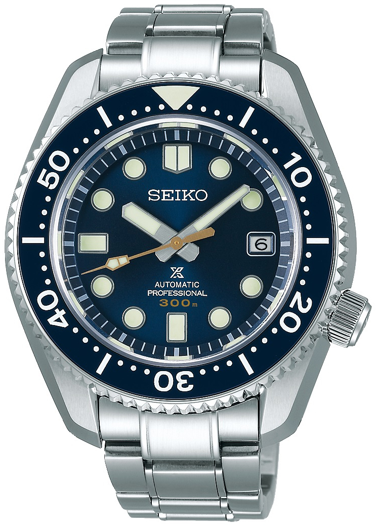 Seiko Herrklocka SLA023J1 Prospex Blå/Stål Ø44.3 mm - Seiko