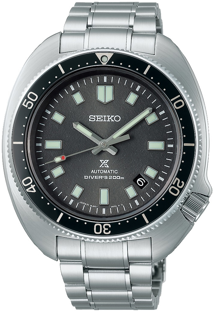 Seiko Herrklocka SLA051J1 Prospex Grå/Stål Ø44 mm - Seiko