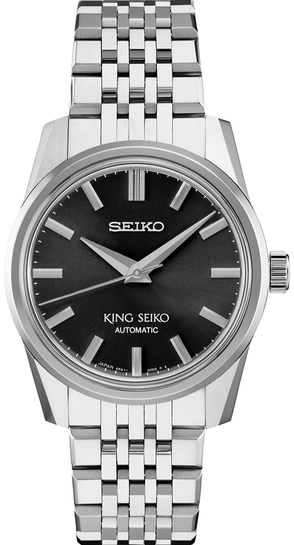 Seiko Herrklocka SPB283J1 King Svart/Stål Ø37 mm - Seiko