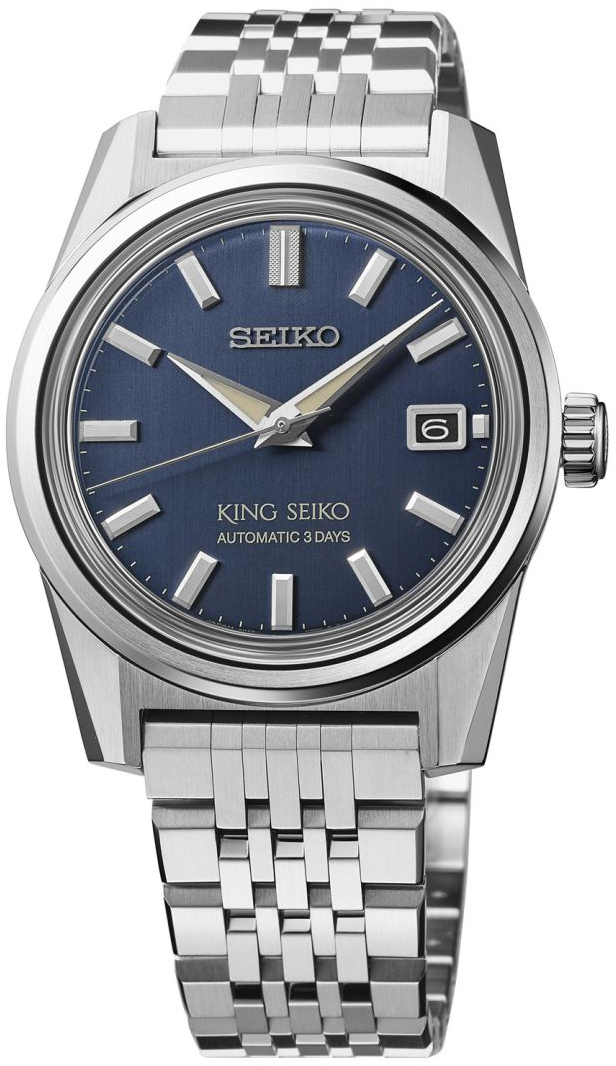 Seiko Herrklocka SPB389J1 King Blå/Stål Ø38.3 mm - Seiko