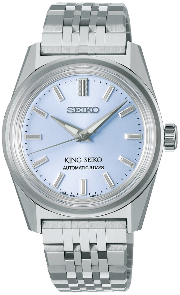 Seiko Herrklocka SPB457J1 King Blå/Stål Ø36.1 mm - Seiko