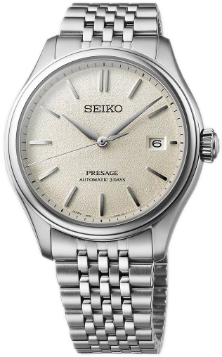 Seiko Herrklocka SPB463J1 Presage Beige/St&aring;l &Oslash;40.2 mm