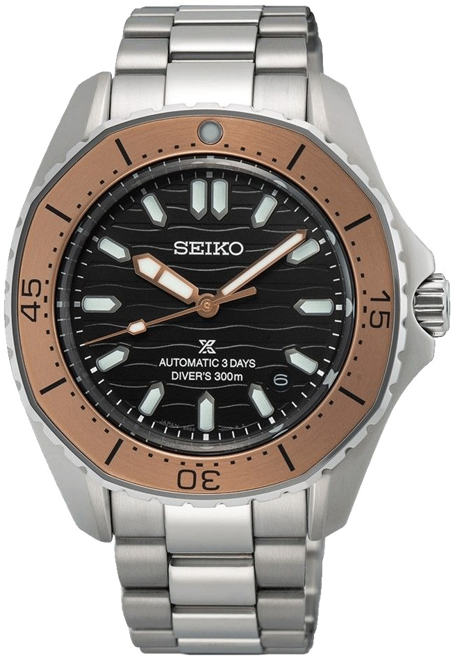 Seiko Herrklocka SPB485J1 Prospex Svart/Stål Ø41.25 mm - Seiko
