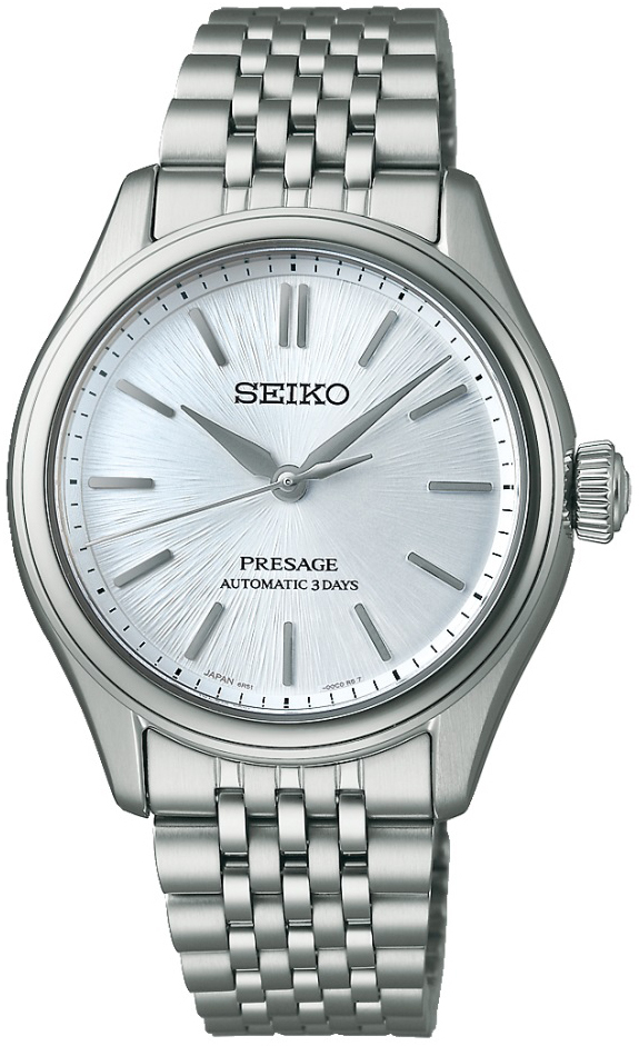 Seiko Herrklocka SPB521J1 Presage Silverfärgad/Stål Ø36 mm - Seiko