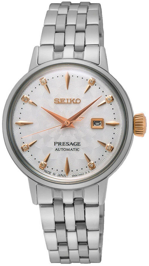 Seiko Damklocka SRE009J1 Presage Vit/St&aring;l &Oslash;30.3 mm