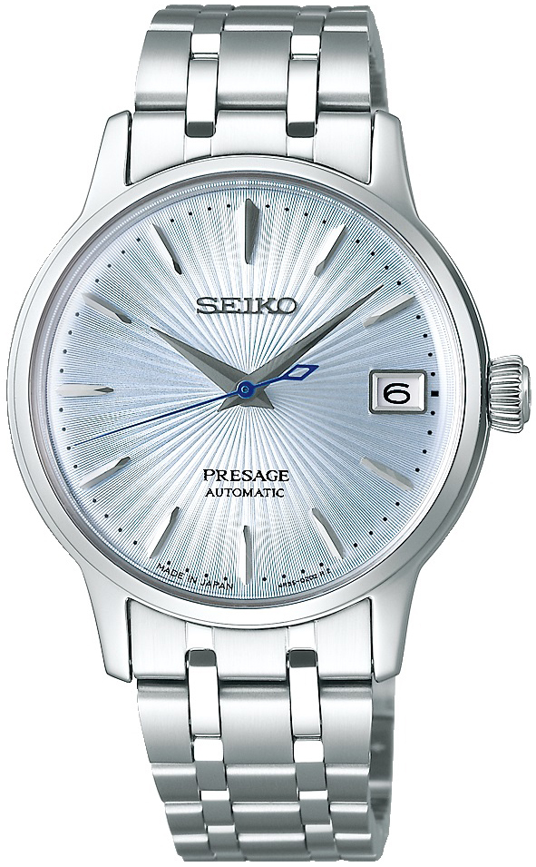 Seiko Damklocka SRP841J1 Presage Blå/Stål Ø33.8 mm - Seiko